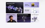 QCY MeloBuds N70 Adaptive Hybrid ANC Wireless Earbuds – Purple - Image 2