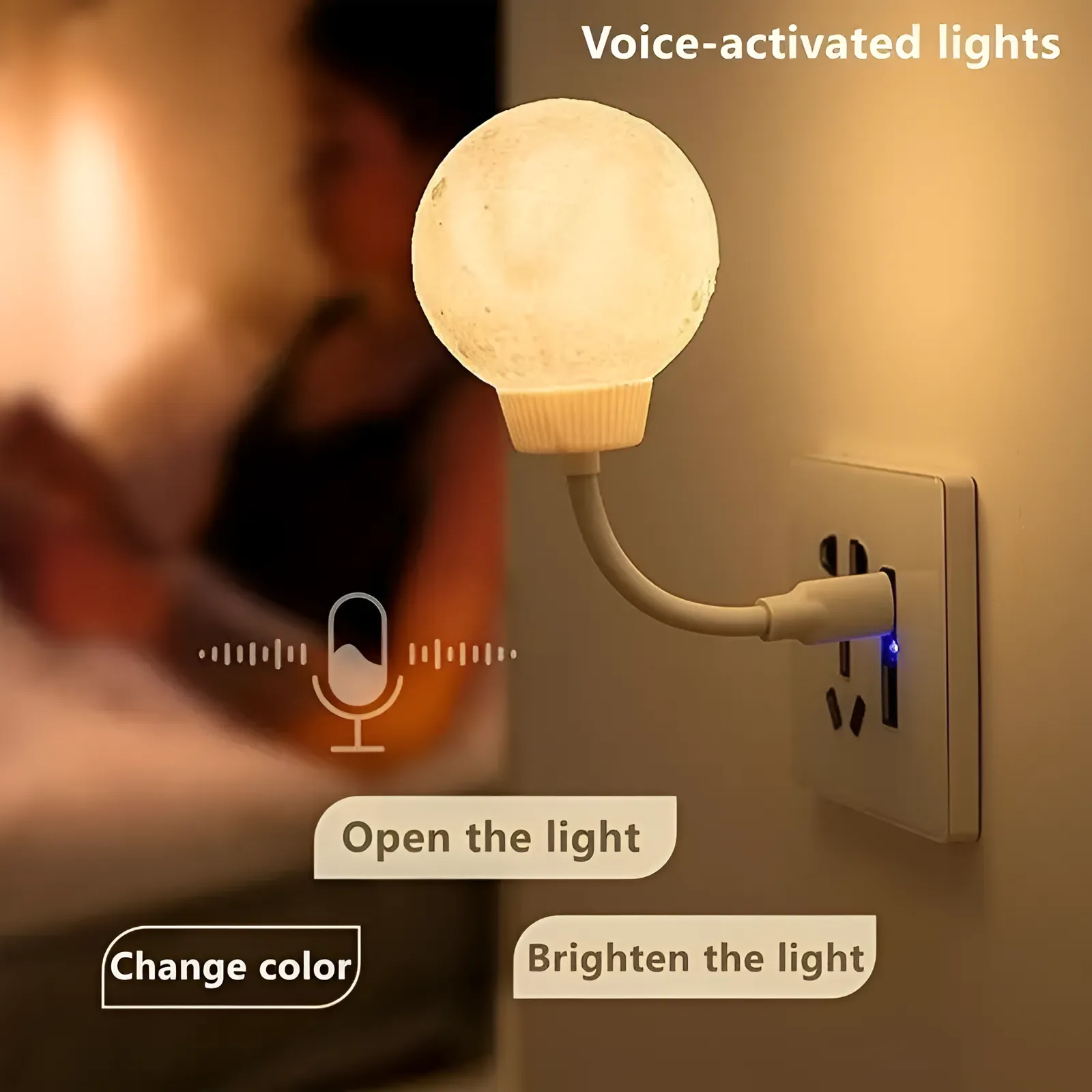 image-upscaled-50 Moon Light Voice Controlled LED Lamp - Image 1